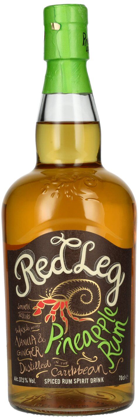 RedLeg Spiced Rum RedLeg Pineapple Spiced Rum 37,5% Vol. 0,7l