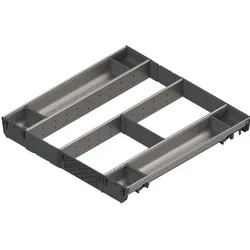 Blum Facheinteilung-Set für TANDEMBOX ORGA-LINE, Besteckkasten, Grau
