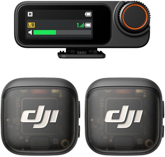 MICROFONE DJI MIC 3 2 TX + 1 RX + CH