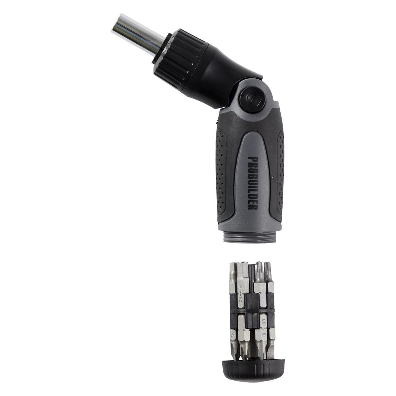 Probuilder SCHRAUBENDREHER-RATSCHEN/BIT-SATZ 12-IN-1 (51366)