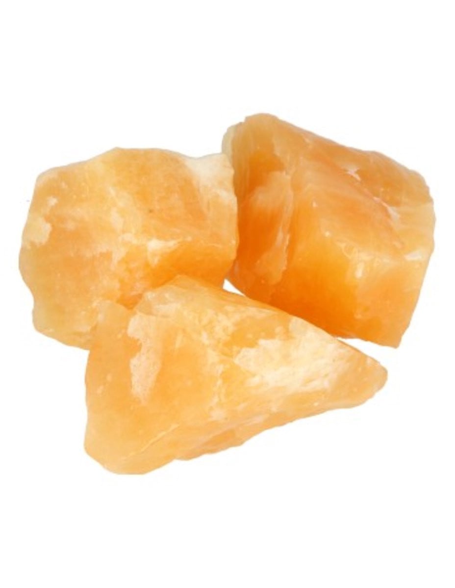 Calciet geel 250 g ruwe brokjes