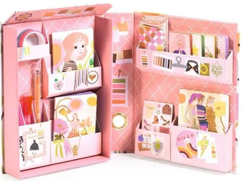 Little Big Room by Djeco Armoire papeterie Tinou Lovely Paper - Djeco