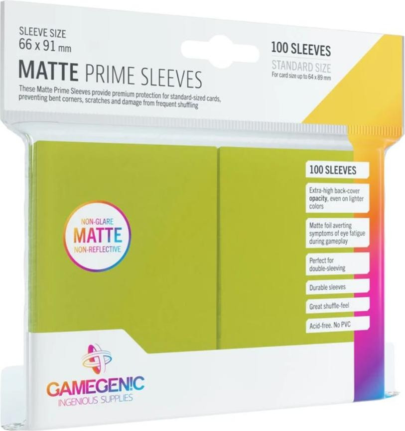 Gamegenic Mat Prime kaarthoesjes 100 stuks