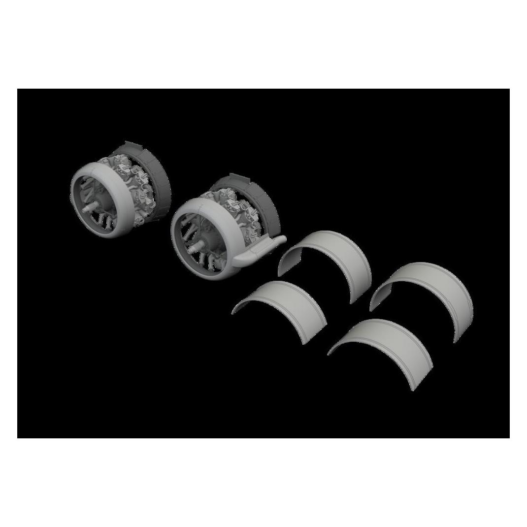Eduard Beaufort Mk.I engines PRINT ICM (648983)