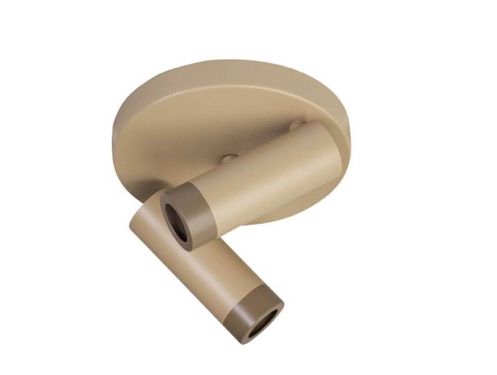 Zandkleurige plafondlamp Miller Sand 2-lichts ETH - 05-SP1361-59