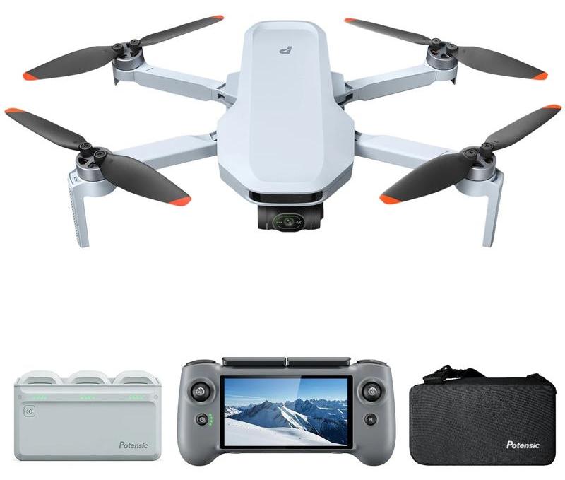 Potensic Atom 2 Fernsteuerung mit Bildschirm Fly More Combo