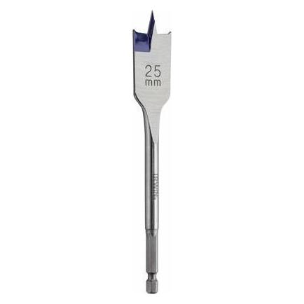 Irwin Blue Groove 4X Holzbohrer 10 mm x 400 mm, 2 Schneiden mit Sporne, 1/4in-6kant-Schaft, 10502832 (10 Millimeter) (0024721013064)