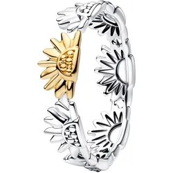 Pandora 164702C00 Damenring Zweifarbig Sonnenblume, 50/15,9