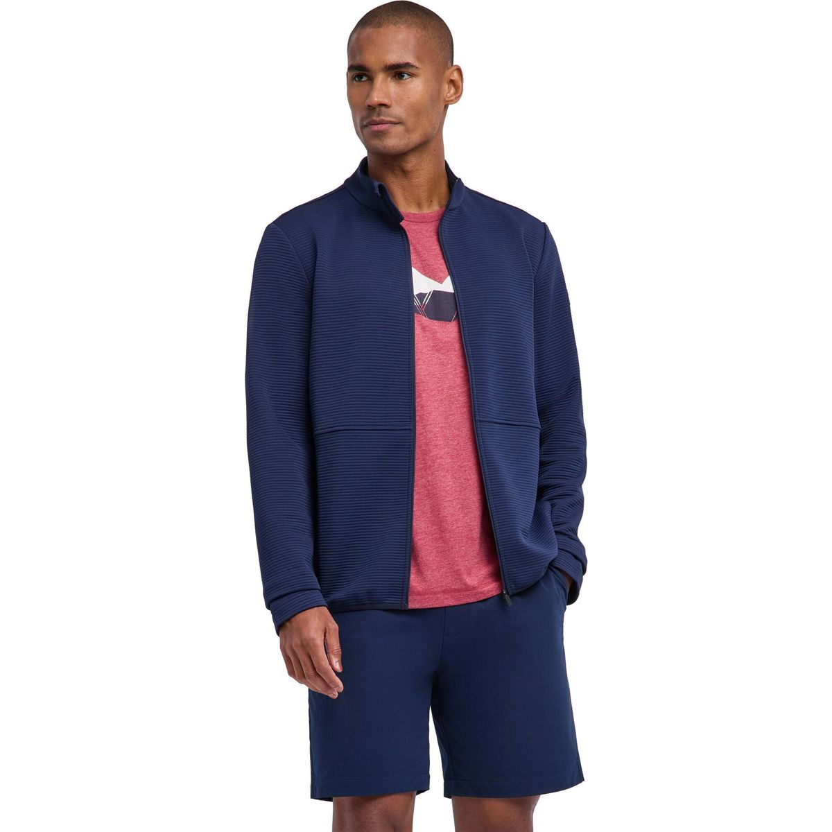 Falke Herren Zip-jacke space blue (6116) XL 38743-6116-XL