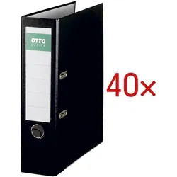 OTTO Office 40x Ordner »Exclusive I« schwarz, 8x32x28.5 cm