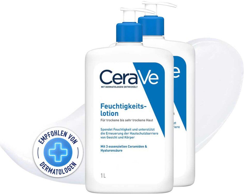 Cerave Feuchtigkeitslotion 2 x1l