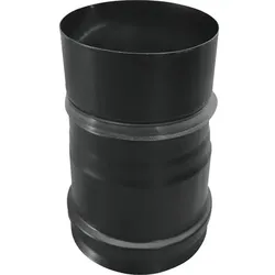 281905 Ofenrohr 15cm Pellet senotherm schwarz d:80mm