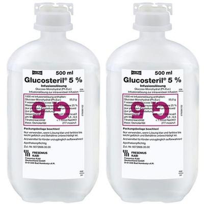 Glucosteril 5% Plastikflasche Infusionslösung 2x 2x10x500 ml