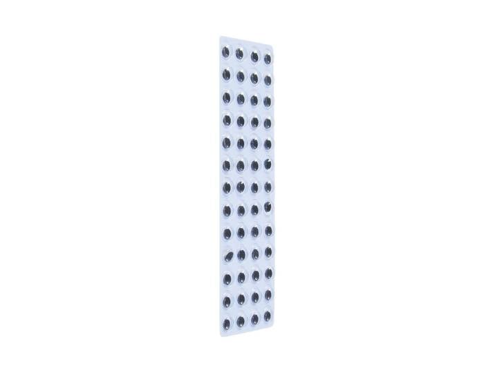 Glorex Wackelaugen Selbstklebend 7 mm 52 Stück