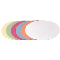 Franken Moderationskarten »Oval UMZ 1119 99« mehrfarbig, 19x11 cm