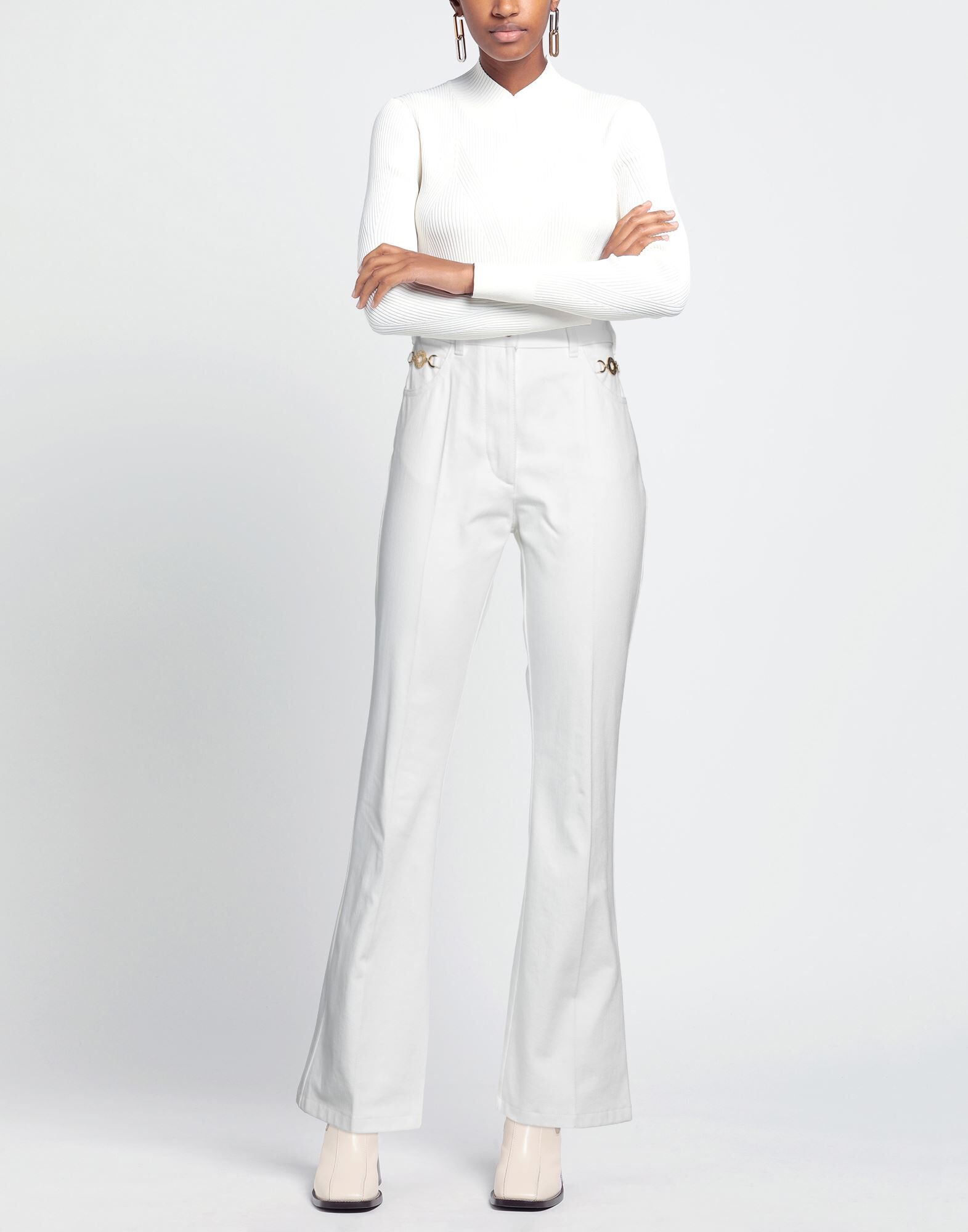 Patou Pantalones vaqueros Mujer Blanco 40 Mujer