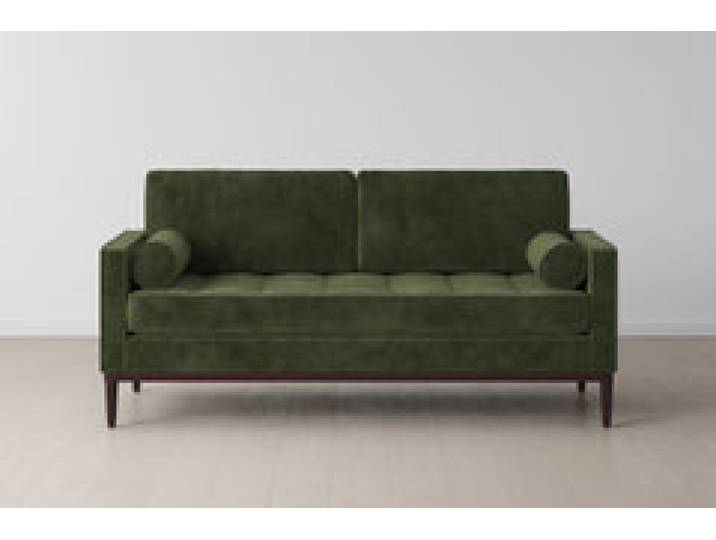 Zweisitzer-Sofa Model 02, Tannengrün