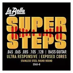 La Bella SS45B 5-String Low B 045/128 (Gitarre), Saiten