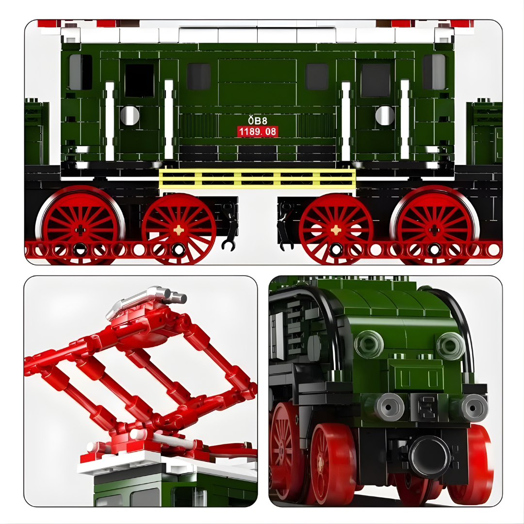Mould King 12023 – Mould King ÖBB 1189.08 Elektrolokomotive