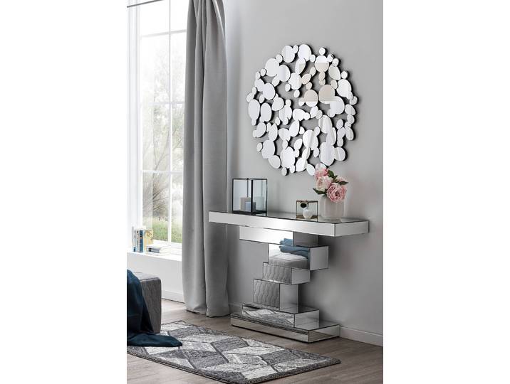 Konsolentisch Lidcombe Square 119 x 80 x 33cm Silber