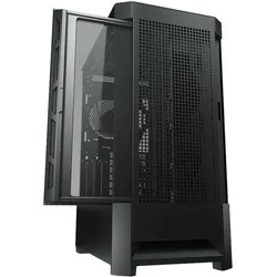 Cougar Atx Midi Tower Gehäuse Airface (ATX, mATX, Mini-ITX, SSI CEB), PC Gehäuse, Schwarz