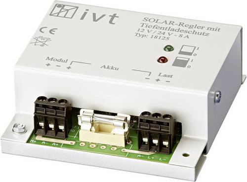 IVT Shunt Laderegler PWM 12 V, 24V 8A