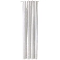 Fertiggardine 140 x 245 cm Polyester Beige Natur