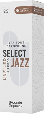 DAddario Woodwinds Organic Sel. Jazz Unf. BAR 2S