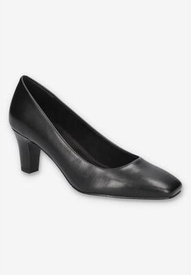 Women's Poet Pump by Easy Street in Black (Size 12 M)