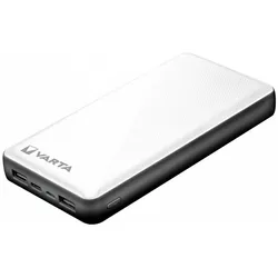 Varta Energy (20000 mAh, 15 W, 74 Wh), Powerbank, Weiss
