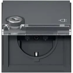 Gira Steckdose KD TX-44 Anth Schloss gleich 456967