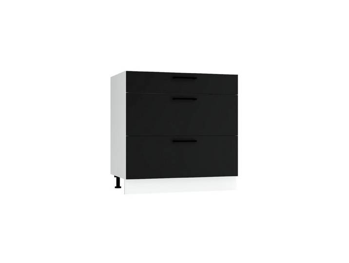 ROYAL24_MARKT Unterschrank D80S3 - Morvex - 3 Schubladen für effiziente Organisation (Küchen Unterschrank, 1-St., Premium - Morvex) Premium - Modern - Exzellent