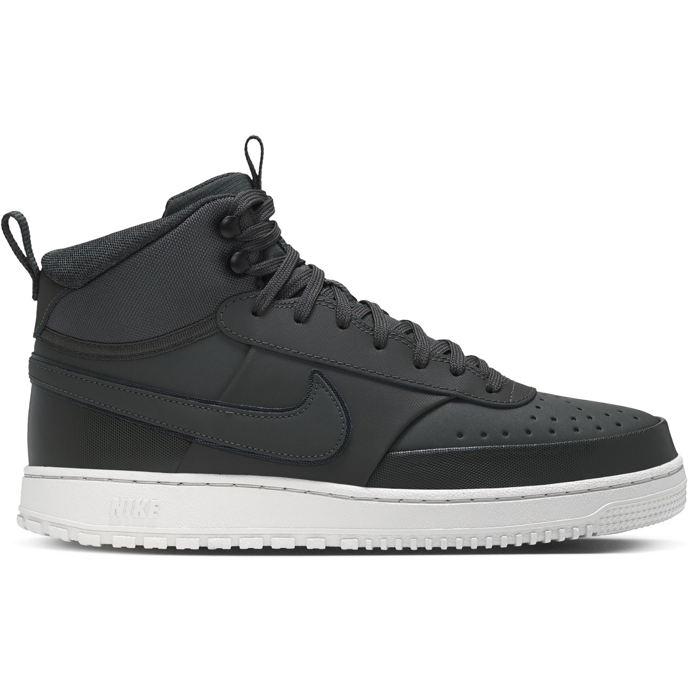 Nike Court Vision Mid Herren Freizeitschuhe schwarz Größe 45