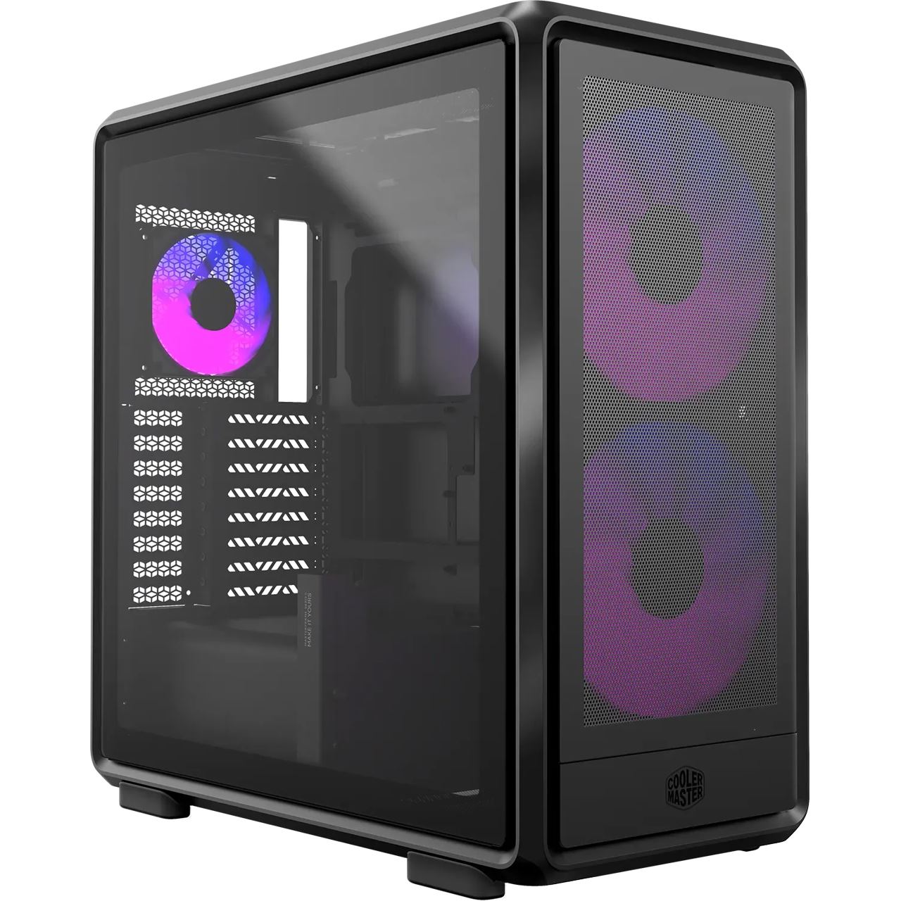 Cooler Master MasterFrame 600 Mesh ARGB (schwarz, Tempered Glass)