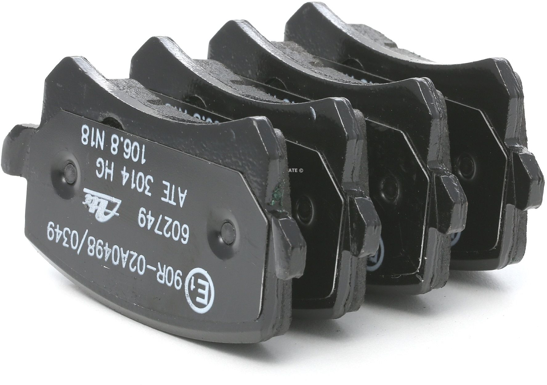TRW GDB166 Brake Pad Set, disc parking brake