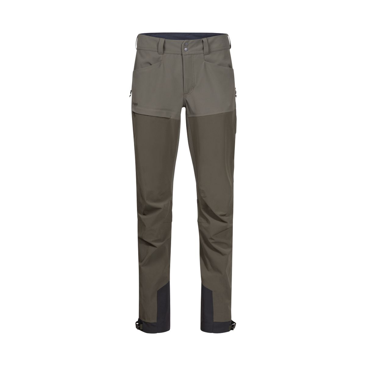 Bergans Bekkely Hybrid W Pants dark green mud / green mud (13654) S 213350-8685-13654-S