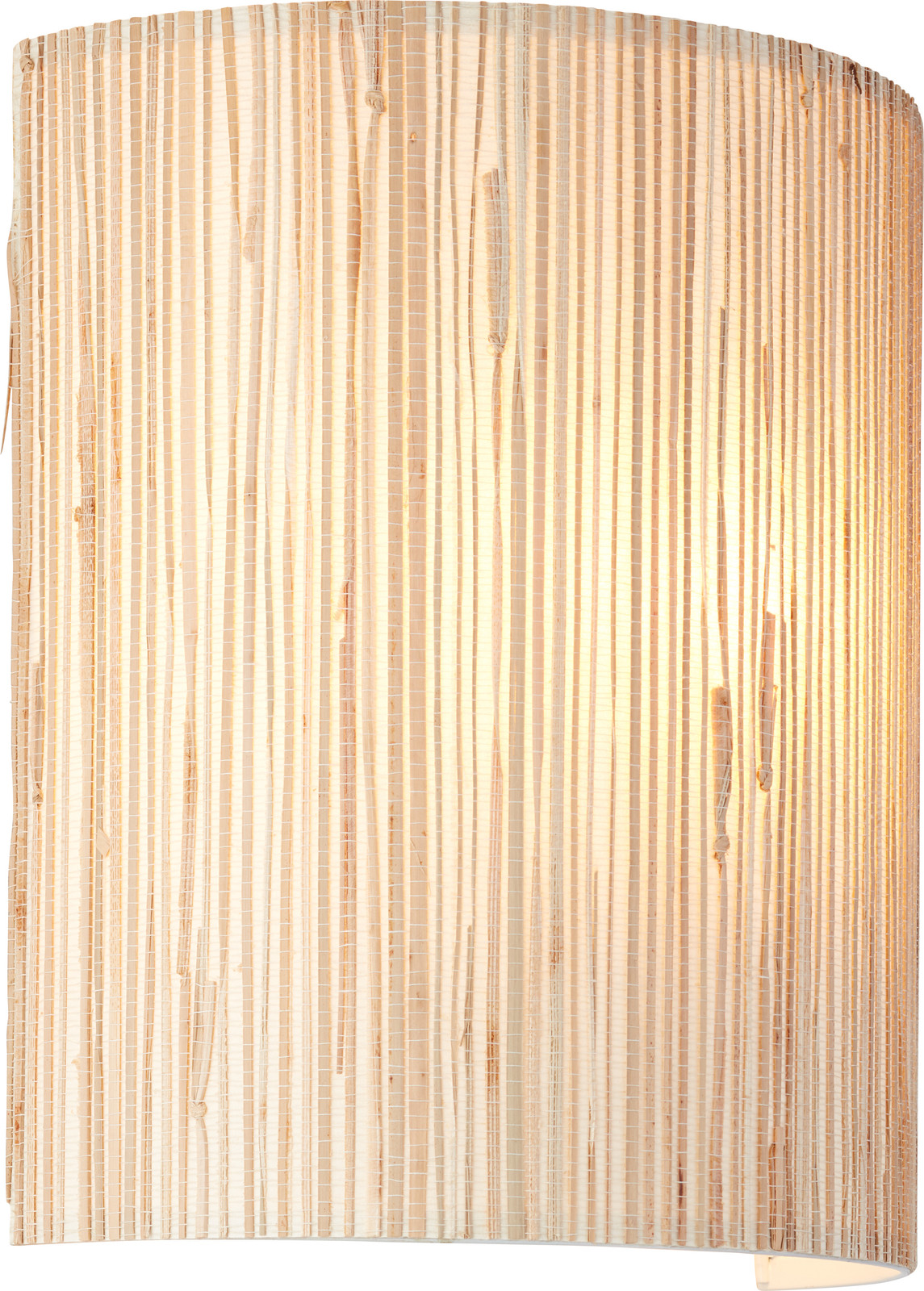 Brilliant Wimea wandspot naturel, Scandinavisch design, bruin/zilver, E27