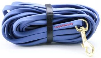 Uplift Essentials Waterproof PVC Training Leash Heavy Duty Bite Resistant Long Tracking Rope blue xl