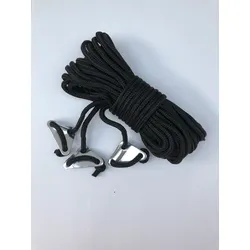 Bent Abspannleine (3 Stück) Black