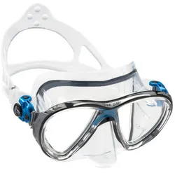 Cressi Tauchmaske Big Eyes Evolution - CLEAR/FRAME BLUE BLACK