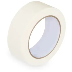 Krepp-Klebeband bis +80°C weiß 38mm x 50m