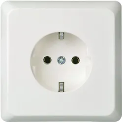 Elso 515014 Steckdose für Geräteträger 1-fach 16A RENOVIERUNG Schraubklemme reinweiß