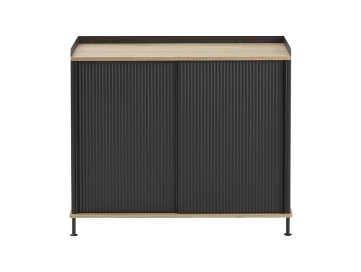 Muuto Enfold Sideboard 100x45x85 cm Laquered oak-anthracite black