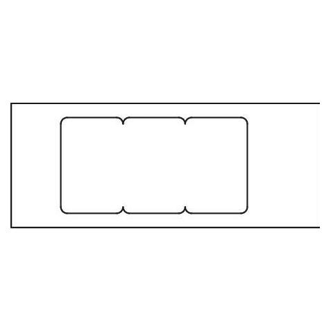 Wexøe Niedrigschnitt 3SE/BR 170 perlweiss (Kabelkanal, 25 cm) (3SE/BR170PH)