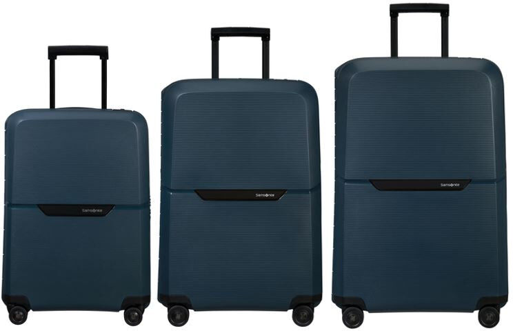 Samsonite Magnum 2 3-Piece Suitcase Set - Midnight Blue