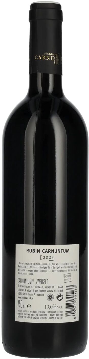 Markowitsch Wein Markowitsch Rubin Carnuntum 2023 13% Vol. 0,75l