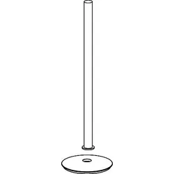 Hansgrohe Stiel für WC-Bürste XtraStoris chrom , 87731000 87731000
