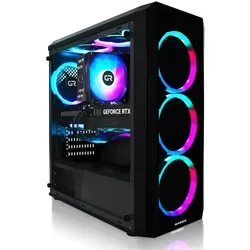 Greed MK2 AMD (1000 GB, 32 GB, AMD Ryzen 7 5700X, Radeon RX 9060 XT), PC, Schwarz