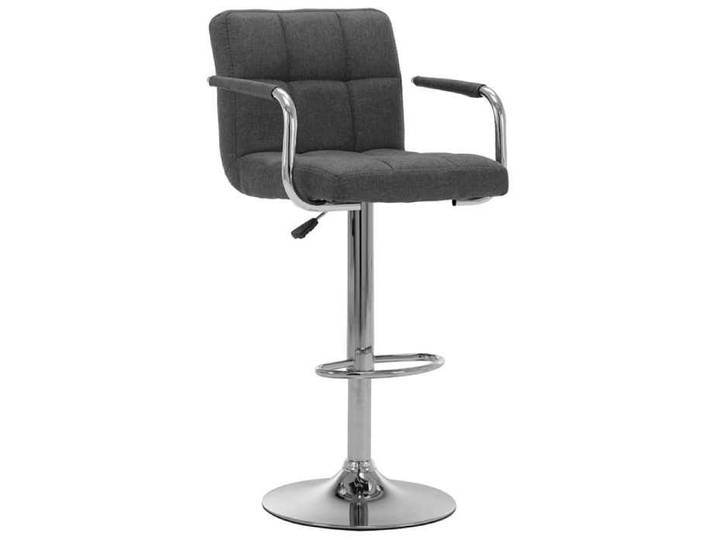 Maison Exclusive - Chaise de bar Gris foncé Tissu