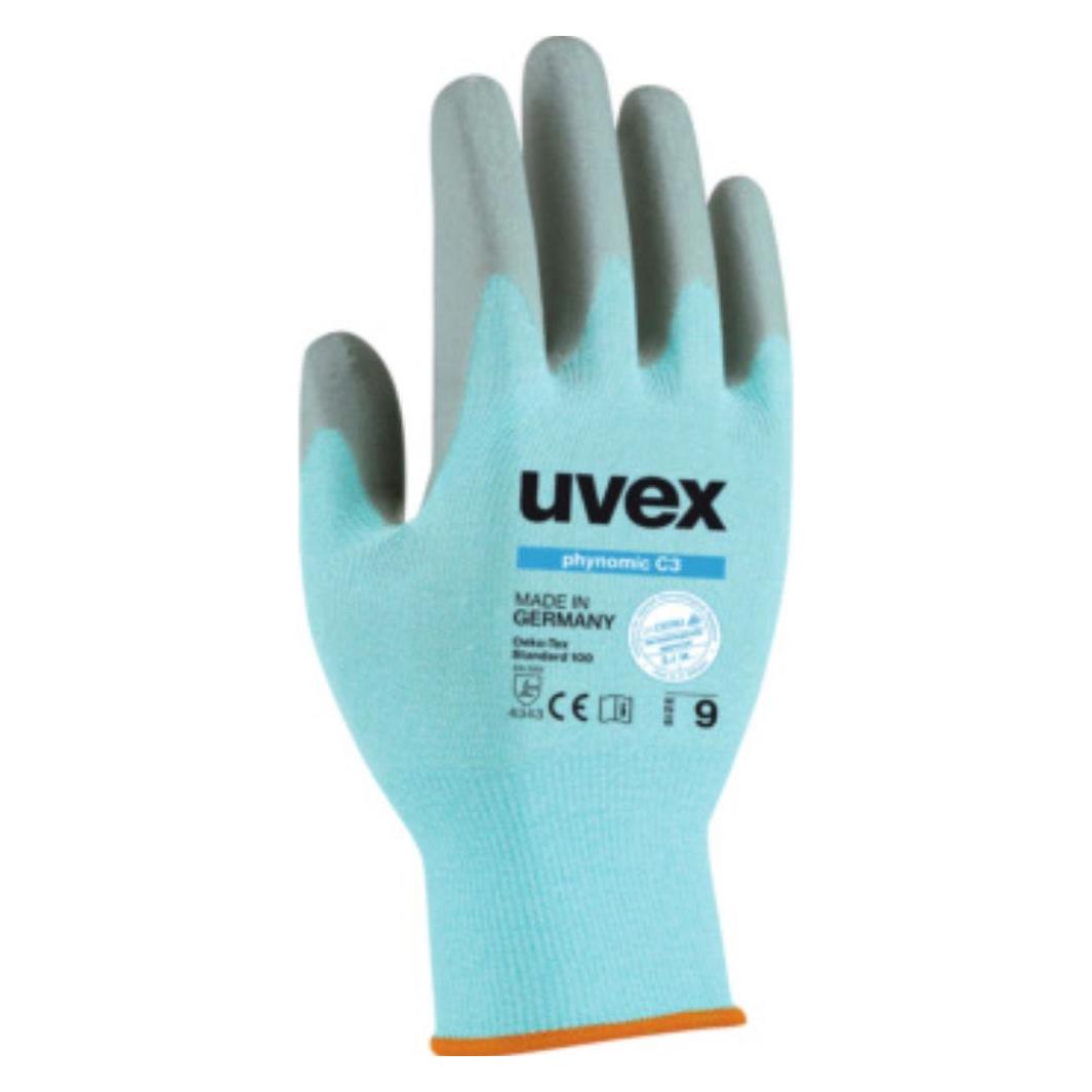 Uvex Handschuhe Phynomic C3, Schnittschutzstufe 3, Polyamid (10) (6008010)